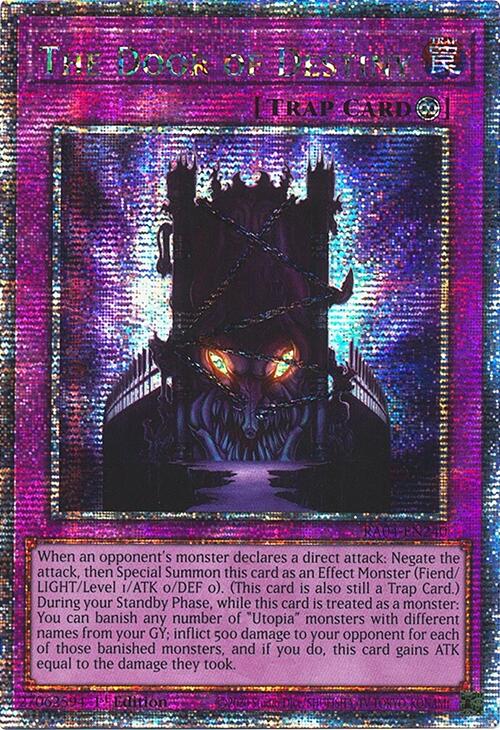 The Door of Destiny [RA04-EN240] Quarter Century Secret Rare | Total Play