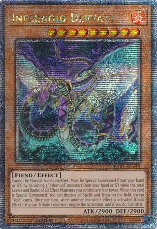Infernoid Devyaty [RA04-EN248] Quarter Century Secret Rare | Total Play