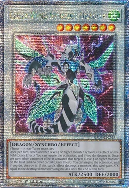 Clear Wing Synchro Dragon [RA04-EN249] Quarter Century Secret Rare | Total Play