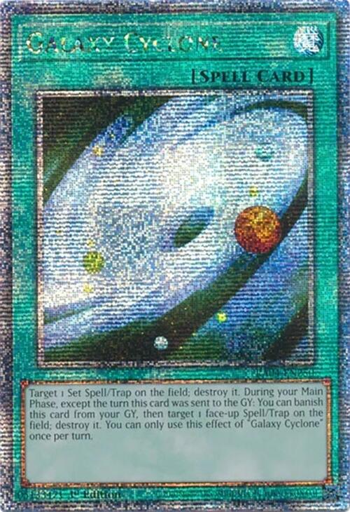 Galaxy Cyclone [RA04-EN250] Quarter Century Secret Rare | Total Play