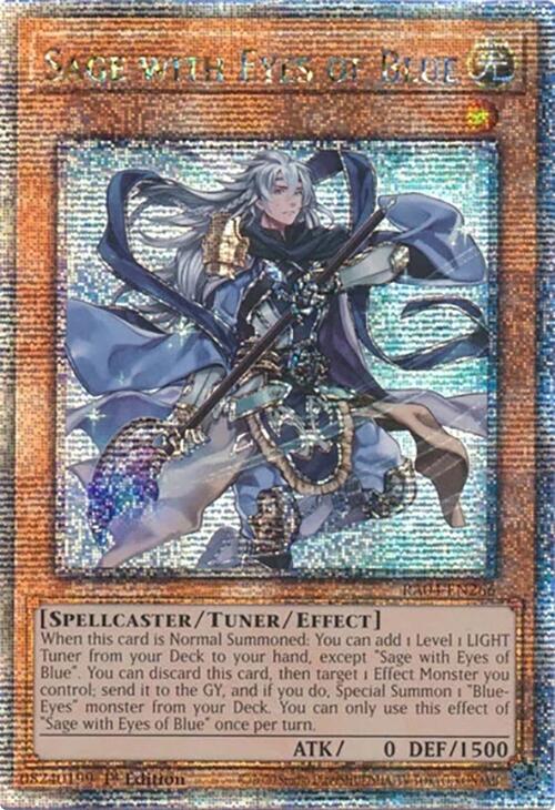 Sage with Eyes of Blue [RA04-EN266] Quarter Century Secret Rare | Total Play