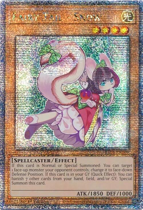 Fairy Tail - Snow [RA04-EN269] Quarter Century Secret Rare | Total Play