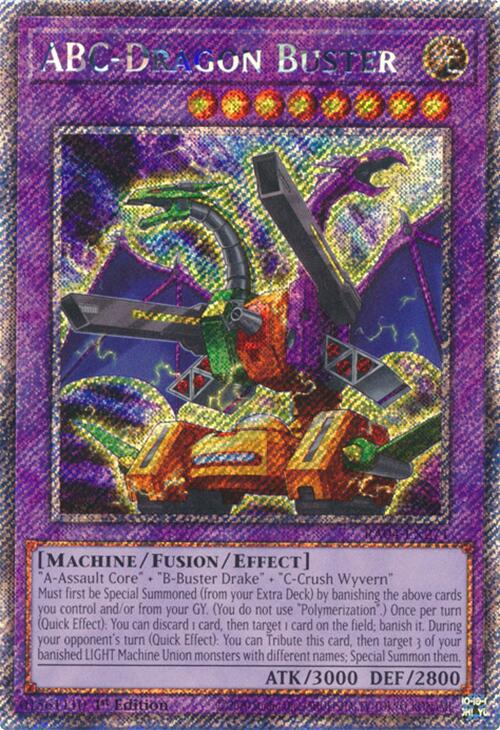 ABC-Dragon Buster [RA04-EN271] Platinum Secret Rare | Total Play