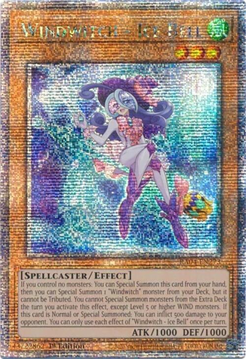 Windwitch - Ice Bell [RA04-EN273] Quarter Century Secret Rare | Total Play