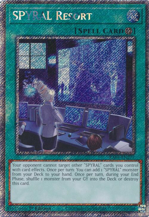 SPYRAL Resort [RA04-EN277] Platinum Secret Rare | Total Play