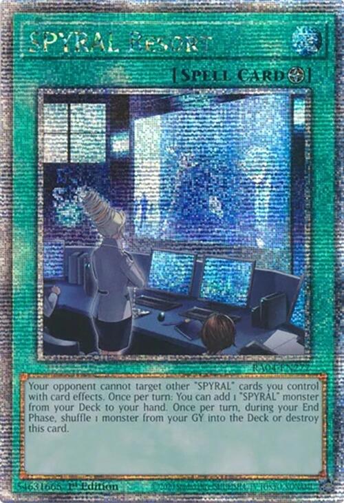 SPYRAL Resort [RA04-EN277] Quarter Century Secret Rare | Total Play