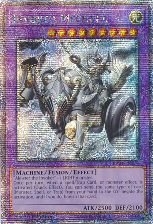 Invoked Mechaba [RA04-EN279] Quarter Century Secret Rare | Total Play