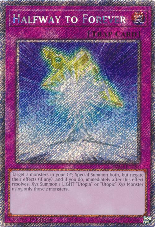 Halfway to Forever [RA04-EN285] Platinum Secret Rare | Total Play