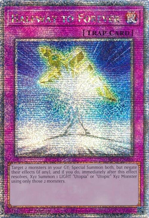 Halfway to Forever [RA04-EN285] Quarter Century Secret Rare | Total Play