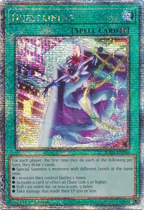 Dueltaining [RA04-EN286] Quarter Century Secret Rare | Total Play