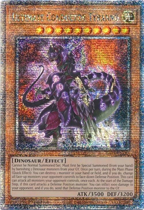 Ultimate Conductor Tyranno [RA04-EN287] Quarter Century Secret Rare | Total Play