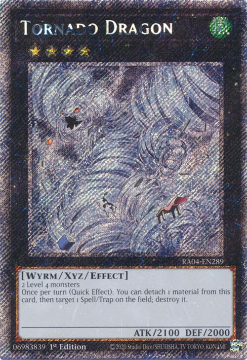 Tornado Dragon [RA04-EN289] Platinum Secret Rare | Total Play