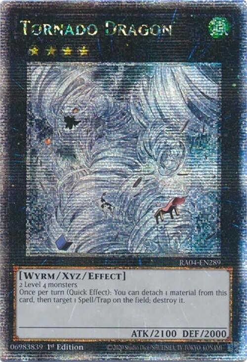 Tornado Dragon [RA04-EN289] Quarter Century Secret Rare | Total Play