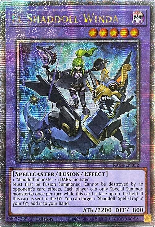 El Shaddoll Winda [RA04-EN052] Quarter Century Secret Rare | Total Play