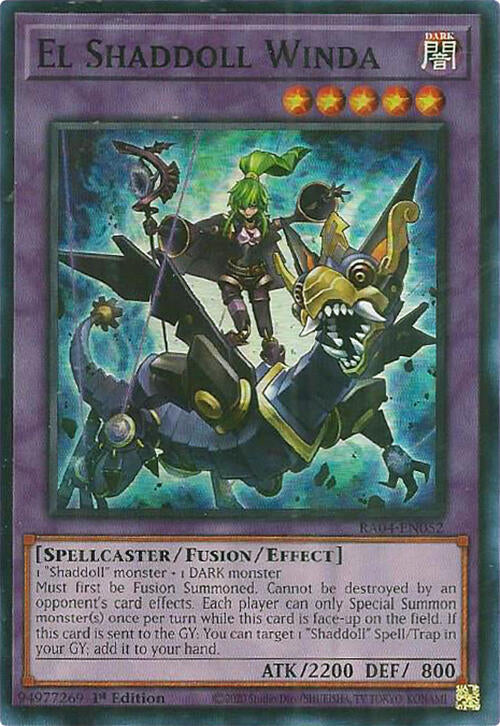 El Shaddoll Winda [RA04-EN052] Super Rare | Total Play