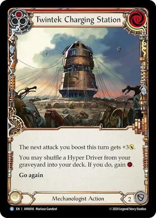 Twintek Charging Station [AMX018] (Armory Deck: Maxx Nitro) | Total Play