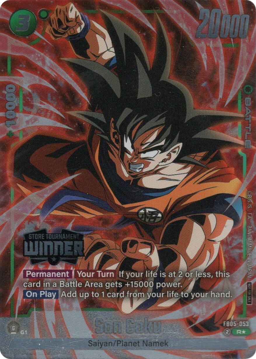 Son Goku (FB05-053) (Tournament Pack -Winner- 06) [Fusion World Tournament Cards] | Total Play
