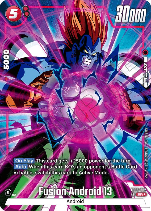 Fusion Android 13 (FB06-002) (Alternate Art) [Rivals Clash] | Total Play
