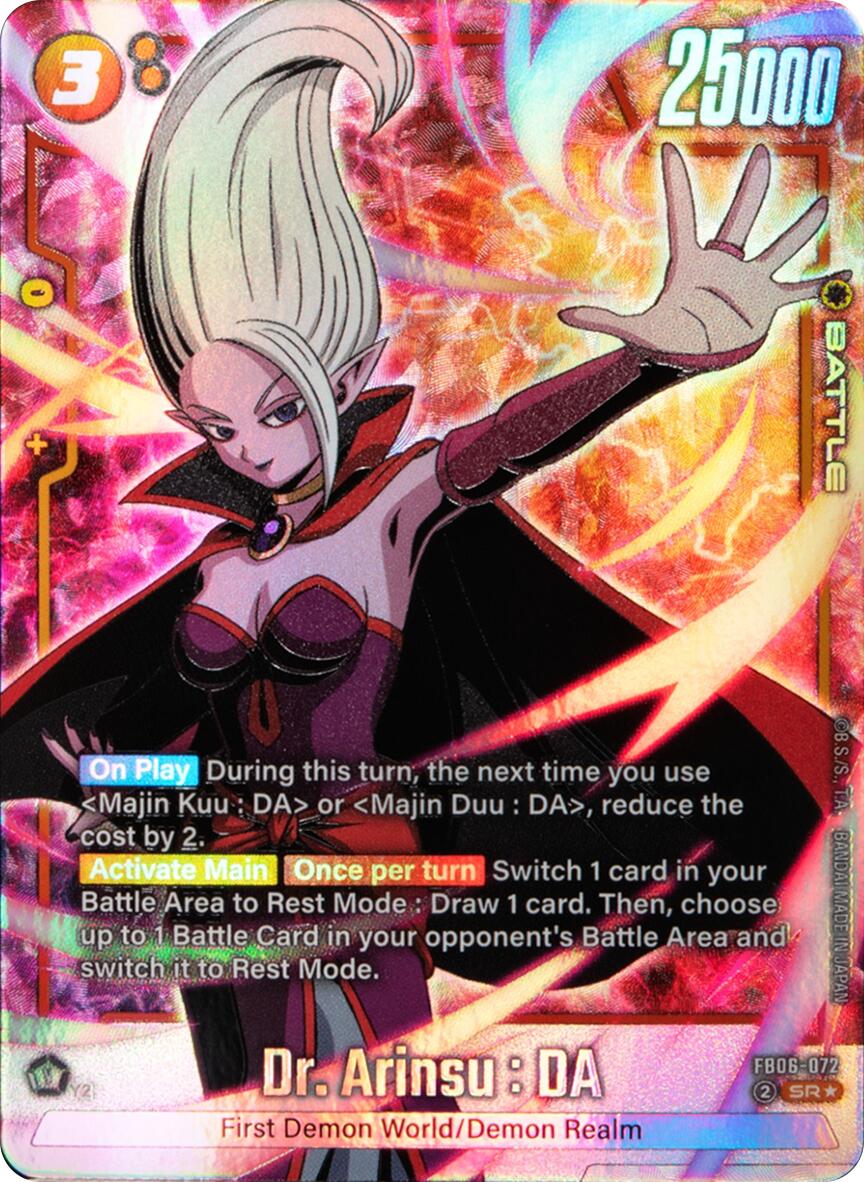 Dr. Arinsu : DA (FB06-072) (Alternate Art) [Rivals Clash] | Total Play