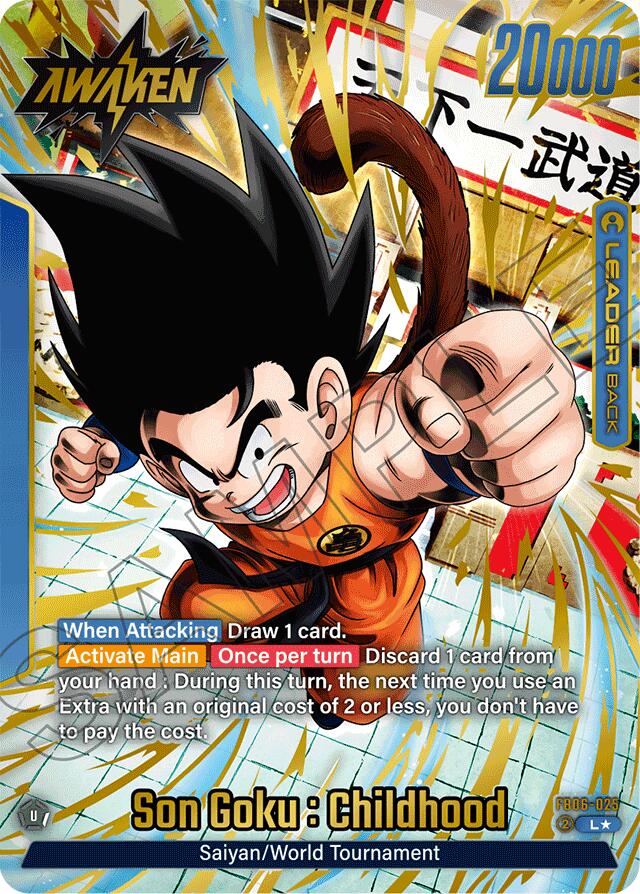 Son Goku : Childhood (FB06-025) (Alternate Art) [Rivals Clash] | Total Play