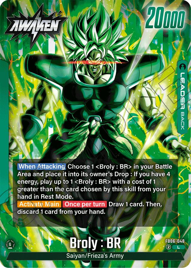 Broly : BR (FB06-048) [Rivals Clash] | Total Play