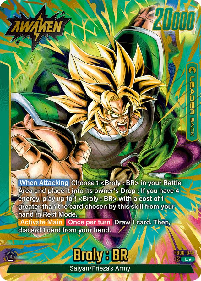 Broly : BR (FB06-048) (Alternate Art) [Rivals Clash] | Total Play