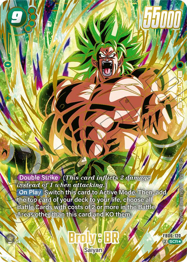 Broly : BR (FB06-120) (Alternate Art) [Rivals Clash] | Total Play