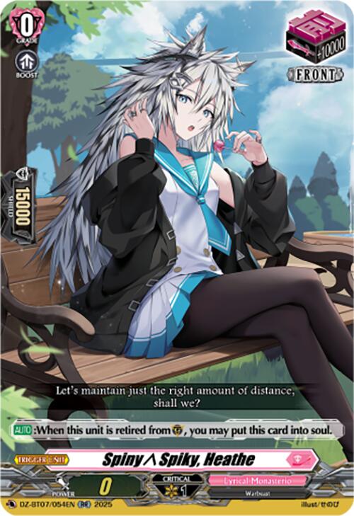 SpinySpiky, Heathe (DZ-BT07/054EN) [DZ-BT07: Moon Fangs & Cerulean Blaze] | Total Play