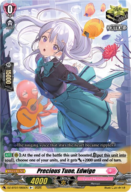 Precious Tune, Edwige (DZ-BT07/065EN) [DZ-BT07: Moon Fangs & Cerulean Blaze] | Total Play