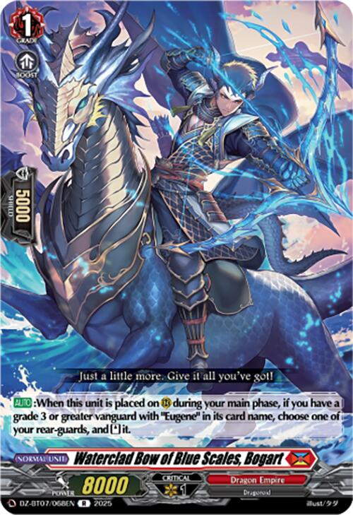 Waterclad Bow of Blue Scales, Bogart (DZ-BT07/068EN) [DZ-BT07: Moon Fangs & Cerulean Blaze] | Total Play