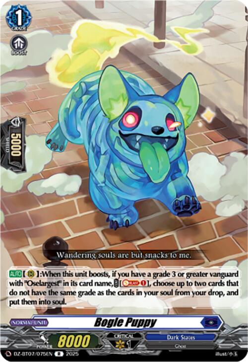 Bogle Puppy (DZ-BT07/075EN) [DZ-BT07: Moon Fangs & Cerulean Blaze] | Total Play