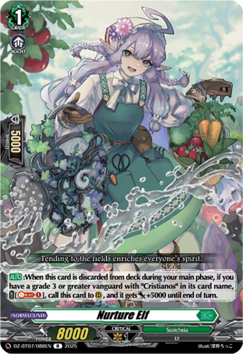 Nurture Elf (DZ-BT07/088EN) [DZ-BT07: Moon Fangs & Cerulean Blaze] | Total Play