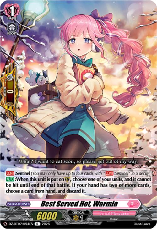 Best Served Hot, Warmia (DZ-BT07/094EN) [DZ-BT07: Moon Fangs & Cerulean Blaze] | Total Play