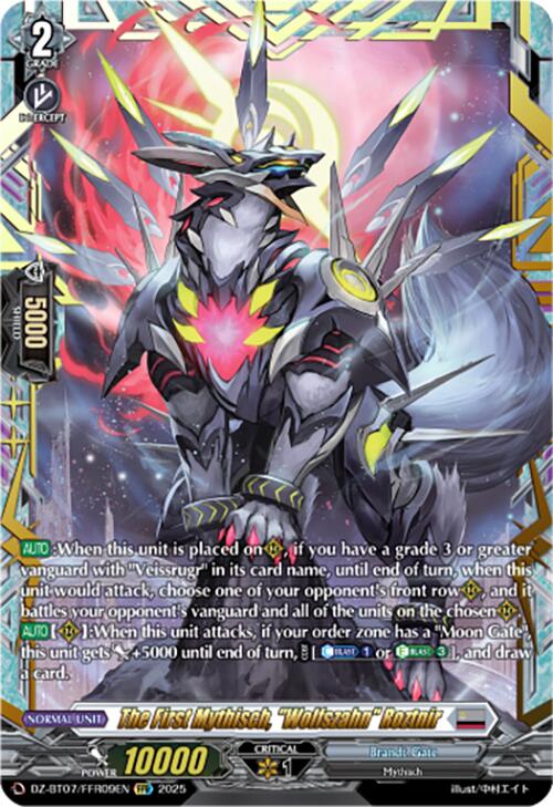 The First Mythisch, "Wolfszahn" Roztnir (DZ-BT07/FFR09EN) [DZ-BT07: Moon Fangs & Cerulean Blaze] | Total Play