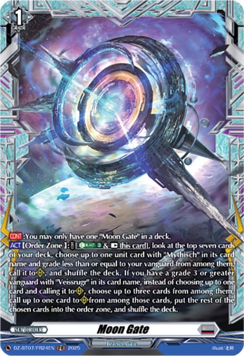 Moon Gate (DZ-BT07/FR24EN) [DZ-BT07: Moon Fangs & Cerulean Blaze] | Total Play