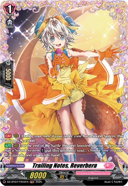 Trailing Notes, Reverbera (DZ-BT07/FR44EN) [DZ-BT07: Moon Fangs & Cerulean Blaze] | Total Play