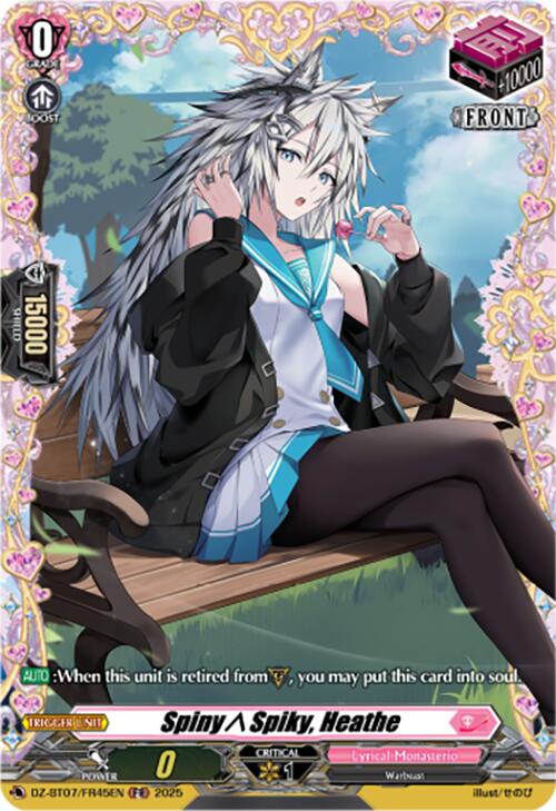 SpinySpiky, Heathe (DZ-BT07/FR45EN) [DZ-BT07: Moon Fangs & Cerulean Blaze] | Total Play