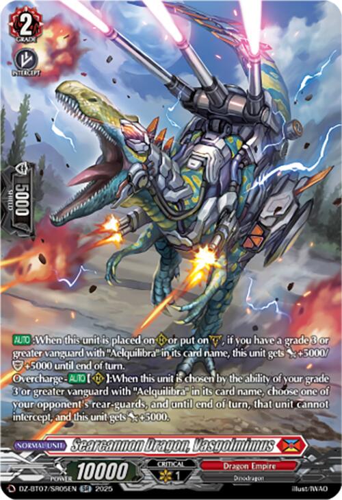 Searcannon Dragon, Vasgolmimus (DZ-BT07/SR05EN) [DZ-BT07: Moon Fangs & Cerulean Blaze] | Total Play