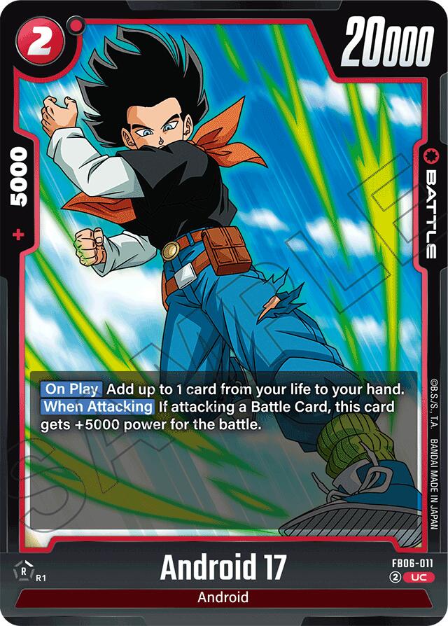 Android 17 (FB06-011) [Rivals Clash] | Total Play