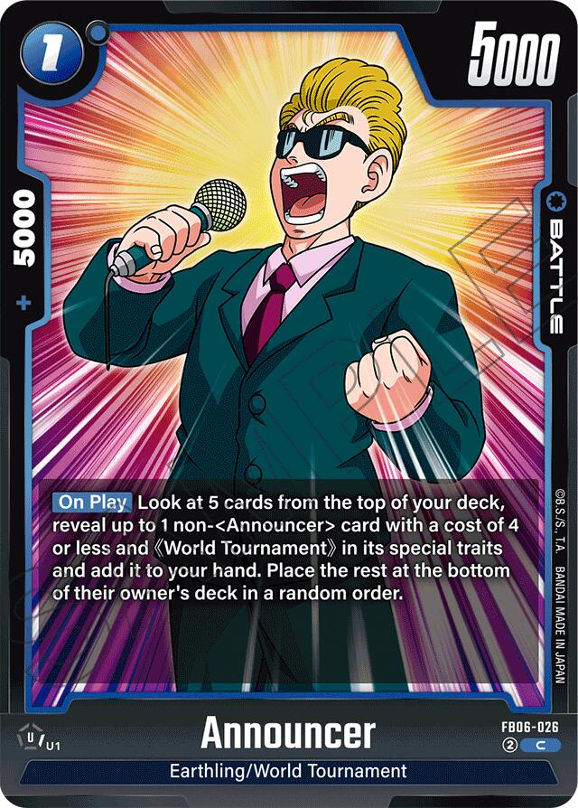 Announcer [Rivals Clash] | Total Play