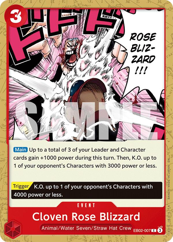 Cloven Rose Blizzard [Extra Booster: Anime 25th Collection] | Total Play