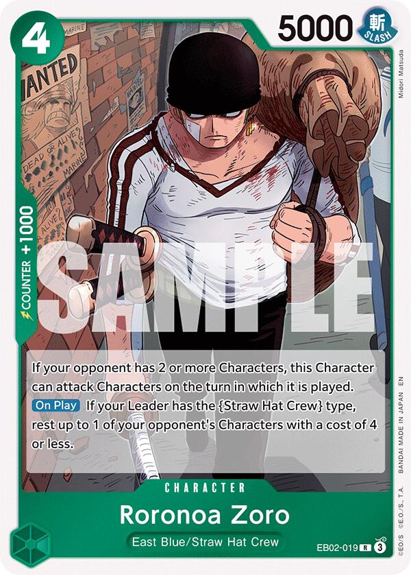 Roronoa Zoro [Extra Booster: Anime 25th Collection] | Total Play