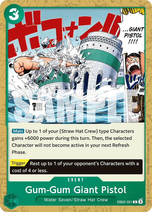 Gum-Gum Giant Pistol [Extra Booster: Anime 25th Collection] | Total Play