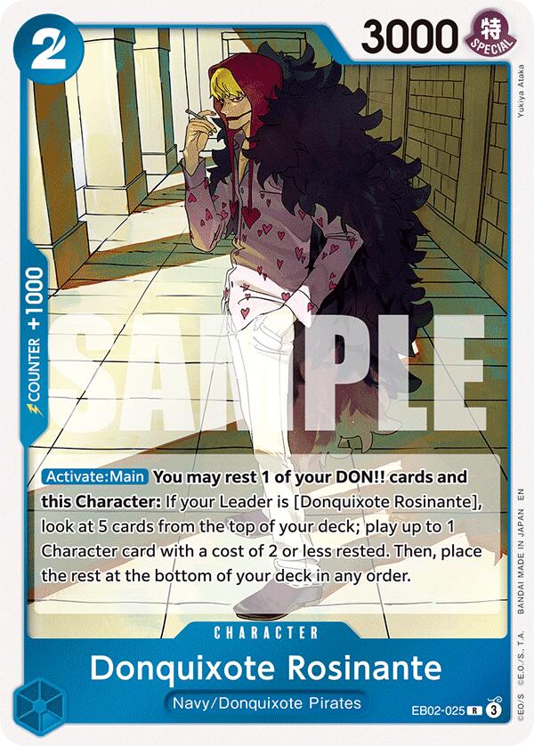 Donquixote Rosinante [Extra Booster: Anime 25th Collection] | Total Play