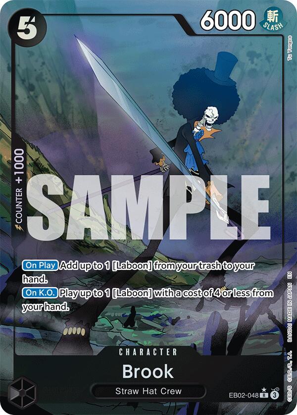 Brook (Alternate Art) [Extra Booster: Anime 25th Collection] | Total Play