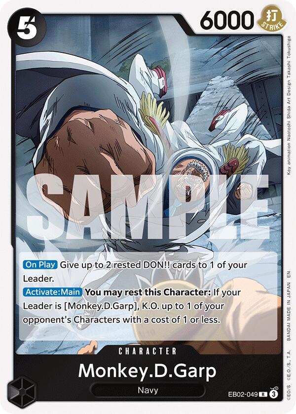 Monkey.D.Garp [Extra Booster: Anime 25th Collection] | Total Play