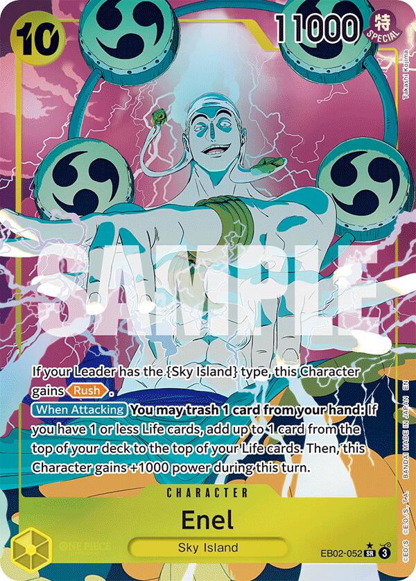 Enel (Alternate Art) [Extra Booster: Anime 25th Collection] | Total Play
