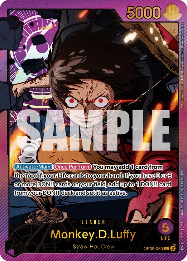 Monkey.D.Luffy (SPR) [Extra Booster: Anime 25th Collection] | Total Play
