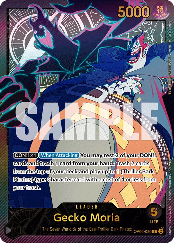 Gecko Moria (SPR) [Extra Booster: Anime 25th Collection] | Total Play