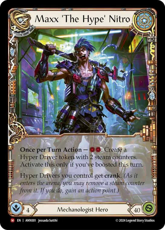 Maxx 'The Hype' Nitro [AMX001] (Armory Deck: Maxx Nitro) | Total Play
